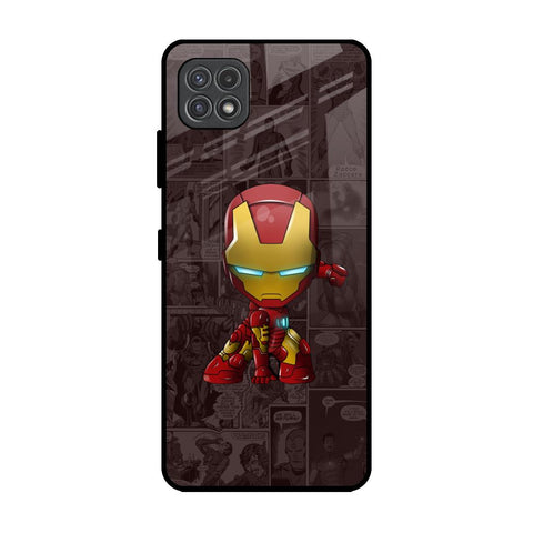 Angry Baby Super Hero Samsung Galaxy A22 5G Glass Back Cover Online