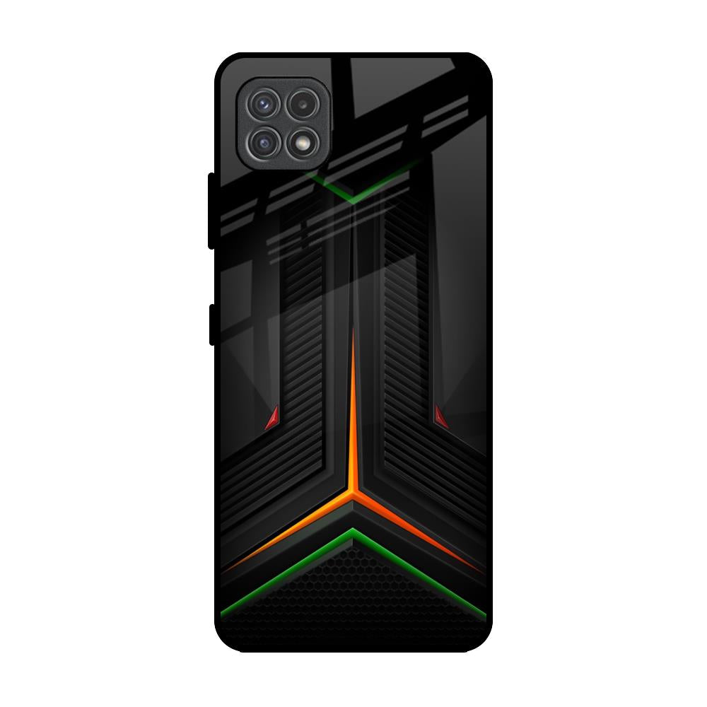 Modern Ultra Chevron Samsung Galaxy A22 5G Glass Back Cover Online