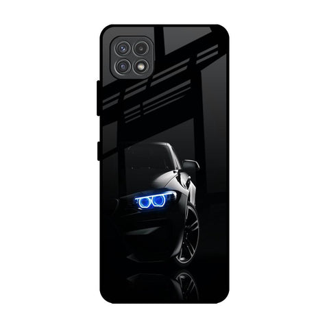 Car In Dark Samsung Galaxy A22 5G Glass Back Cover Online