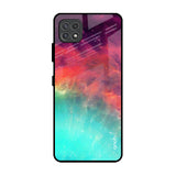 Colorful Aura Samsung Galaxy A22 5G Glass Back Cover Online