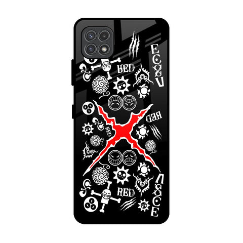 Red Zone Samsung Galaxy A22 5G Glass Back Cover Online