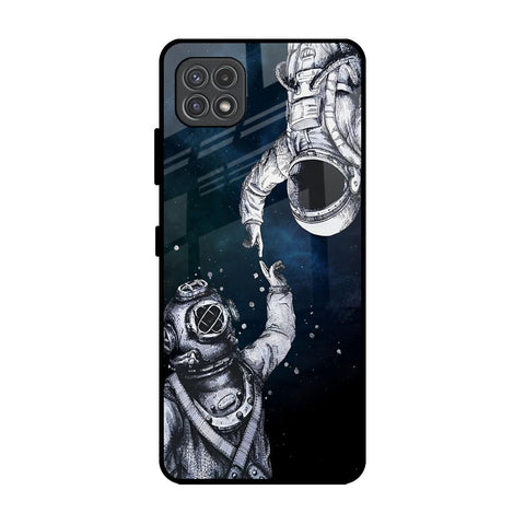 Astro Connect Samsung Galaxy A22 5G Glass Back Cover Online