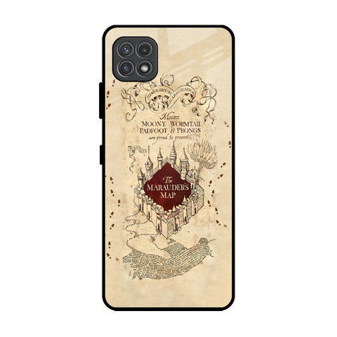 Magical Map Samsung Galaxy A22 5G Glass Back Cover Online