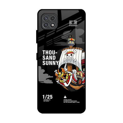Thousand Sunny Samsung Galaxy A22 5G Glass Back Cover Online