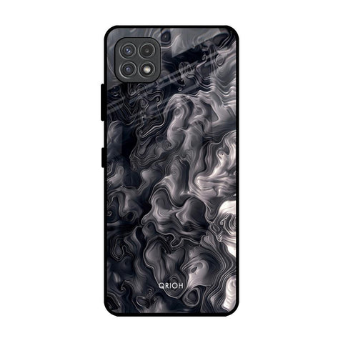 Cryptic Smoke Samsung Galaxy A22 5G Glass Back Cover Online