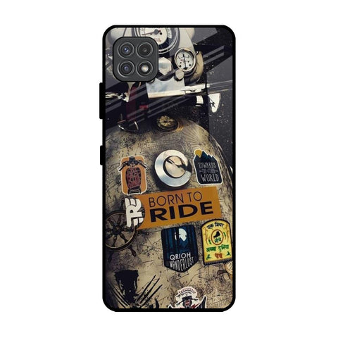 Ride Mode On Samsung Galaxy A22 5G Glass Back Cover Online