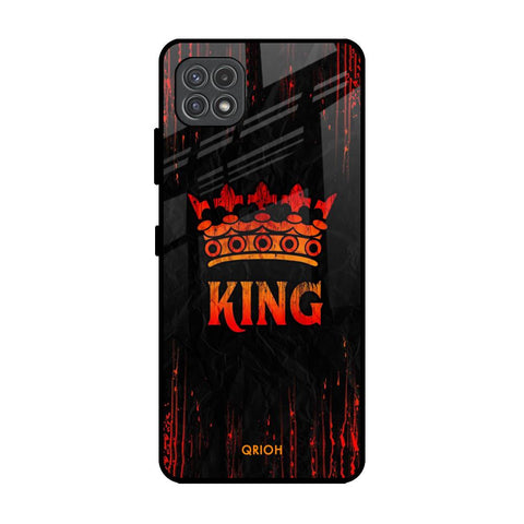 Royal King Samsung Galaxy A22 5G Glass Back Cover Online