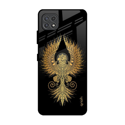 Mythical Phoenix Art Samsung Galaxy A22 5G Glass Back Cover Online