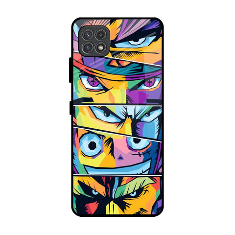 Anime Legends Samsung Galaxy A22 5G Glass Back Cover Online