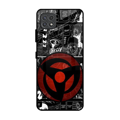 Sharingan Samsung Galaxy A22 5G Glass Back Cover Online