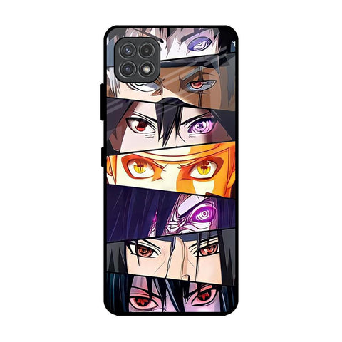 Anime Eyes Samsung Galaxy A22 5G Glass Back Cover Online