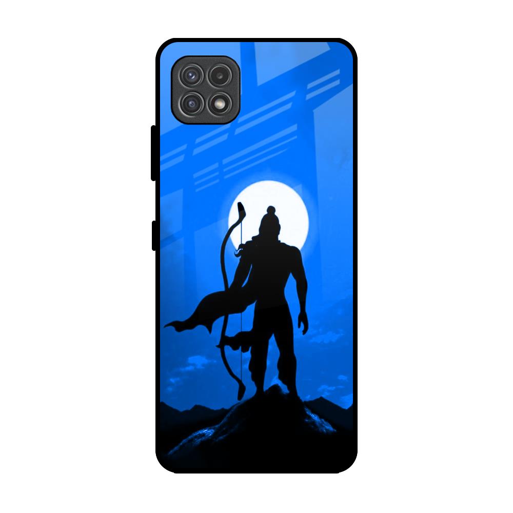 God Samsung Galaxy A22 5G Glass Back Cover Online