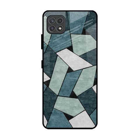 Abstact Tiles Samsung Galaxy A22 5G Glass Back Cover Online
