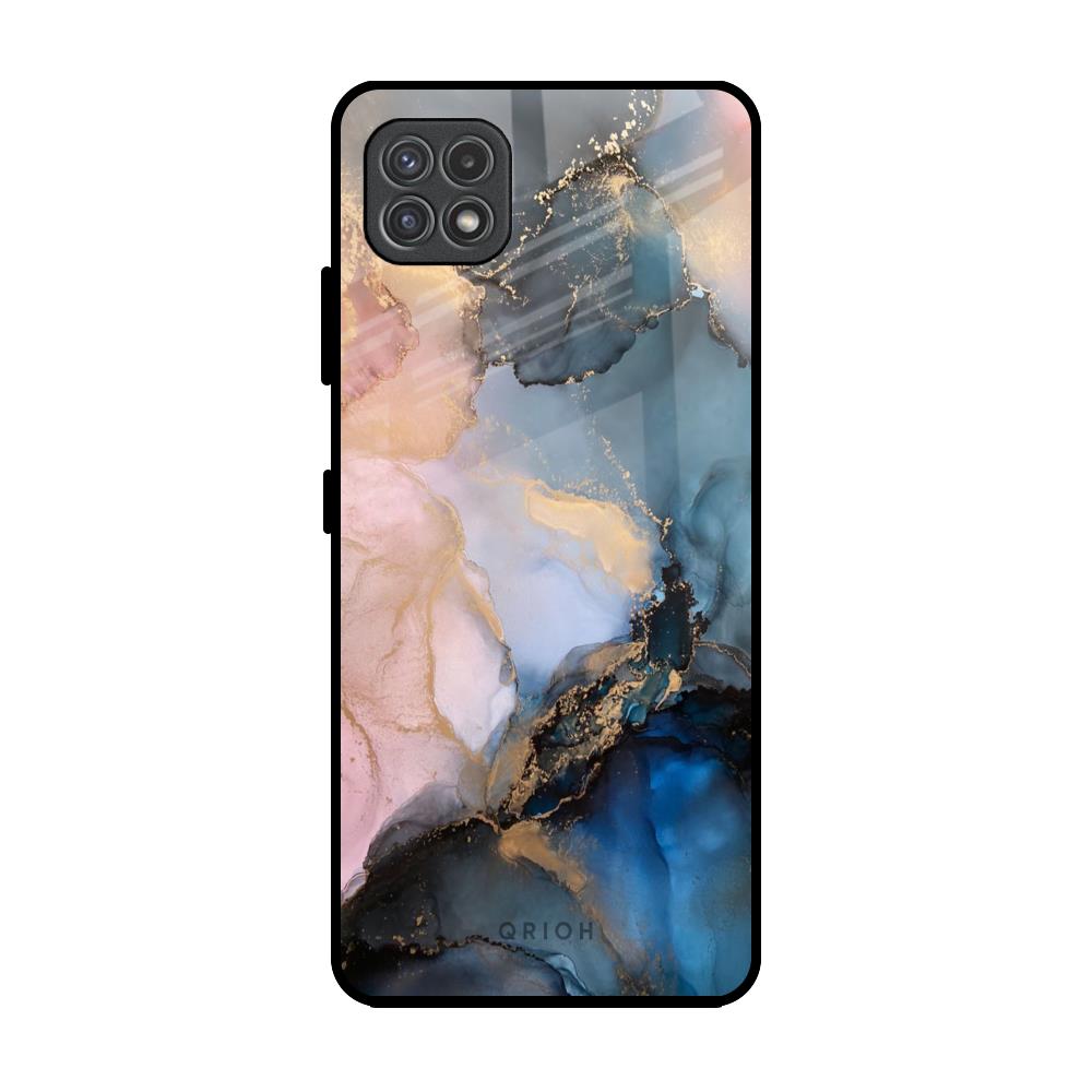 Marble Ink Abstract Samsung Galaxy A22 5G Glass Back Cover Online
