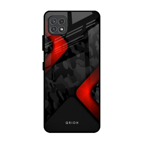Modern Camo Abstract Samsung Galaxy A22 5G Glass Back Cover Online