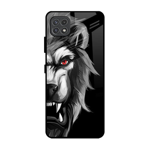Wild Lion Samsung Galaxy A22 5G Glass Back Cover Online