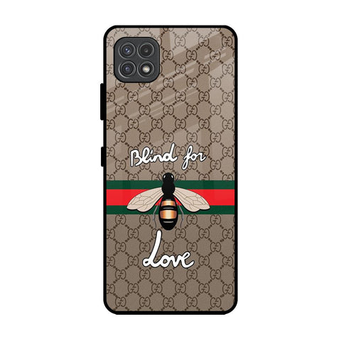 Blind For Love Samsung Galaxy A22 5G Glass Back Cover Online
