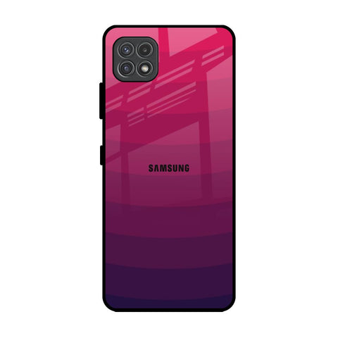 Wavy Pink Pattern Samsung Galaxy A22 5G Glass Back Cover Online