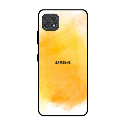 Rustic Orange Samsung Galaxy A22 5G Glass Back Cover Online