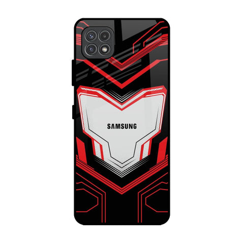 Quantum Suit Samsung Galaxy A22 5G Glass Back Cover Online