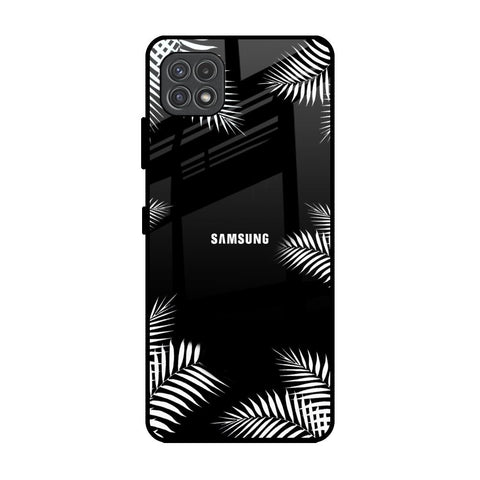 Zealand Fern Design Samsung Galaxy A22 5G Glass Back Cover Online