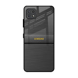 Grey Metallic Glass Samsung Galaxy A22 5G Glass Back Cover Online