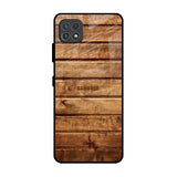 Wooden Planks Samsung Galaxy A22 5G Glass Back Cover Online