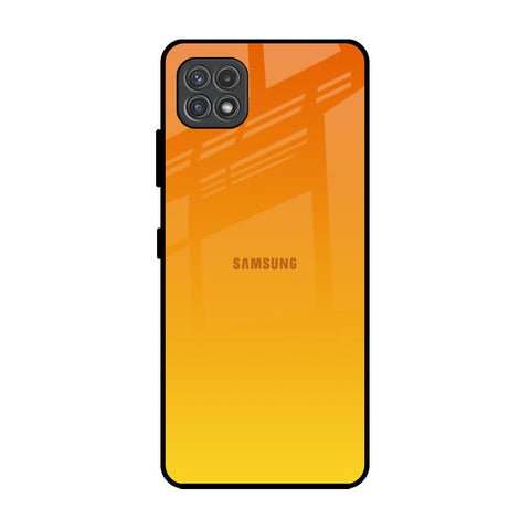 Sunset Samsung Galaxy A22 5G Glass Back Cover Online