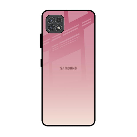 Blooming Pink Samsung Galaxy A22 5G Glass Back Cover Online