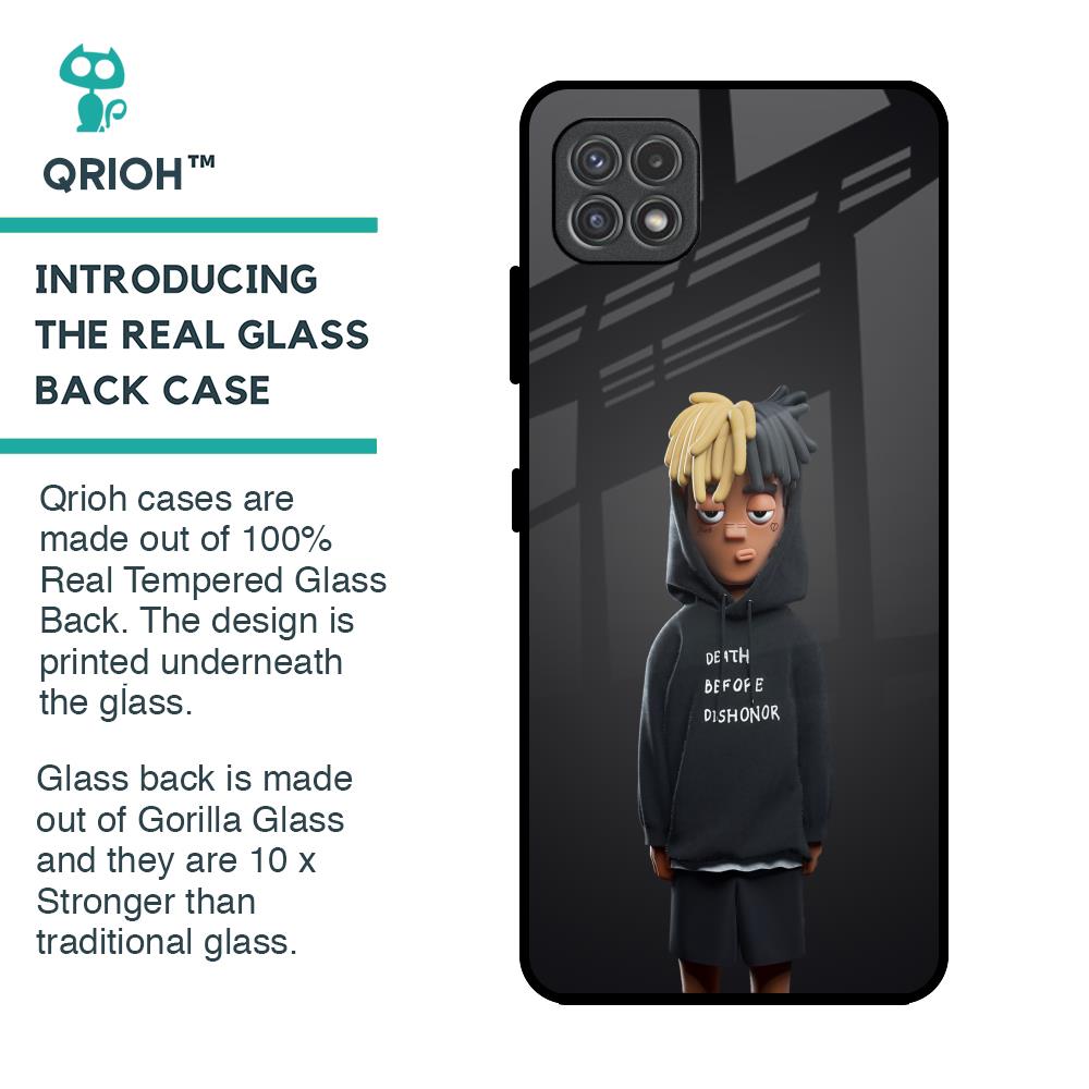 Dishonor Glass Case for Samsung Galaxy A22 5G