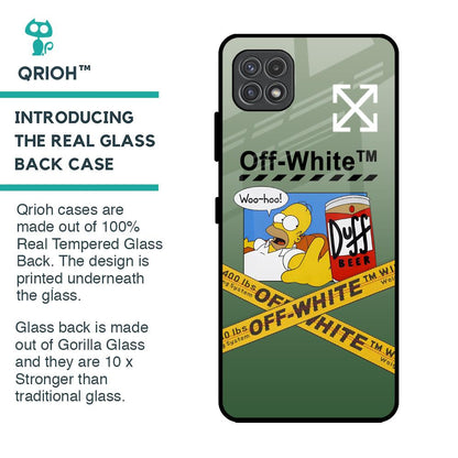 Duff Beer Glass Case for Samsung Galaxy A22 5G