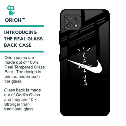Jack Cactus Glass Case for Samsung Galaxy A22 5G