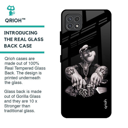 Gambling Problem Glass Case For Samsung Galaxy A22 5G