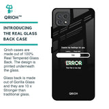 Error Glass Case for Samsung Galaxy A22 5G