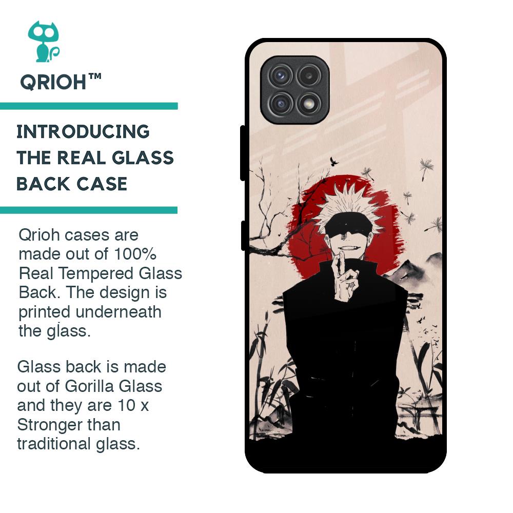 Manga Series Glass Case for Samsung Galaxy A22 5G