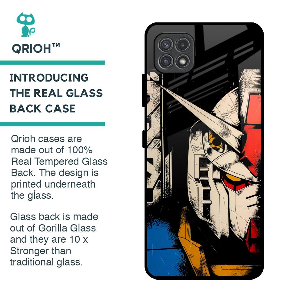Transformer Art Glass Case for Samsung Galaxy A22 5G