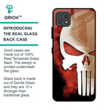 Red Skull Glass Case for Samsung Galaxy A22 5G
