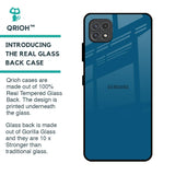 Cobalt Blue Glass Case for Samsung Galaxy A22 5G