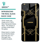 Sacred Logo Glass Case for Samsung Galaxy A22 5G