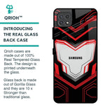 Quantum Suit Glass Case For Samsung Galaxy A22 5G