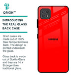 Blood Red Glass Case for Samsung Galaxy A22 5G