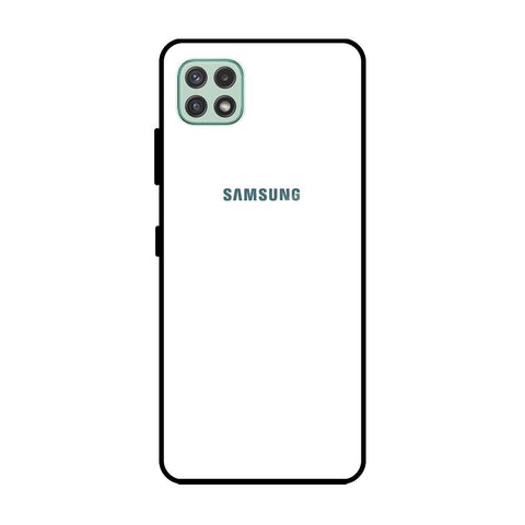 Arctic White Samsung Galaxy A22 5G Glass Cases & Covers Online