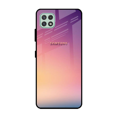 Lavender Purple Samsung Galaxy A22 5G Glass Cases & Covers Online