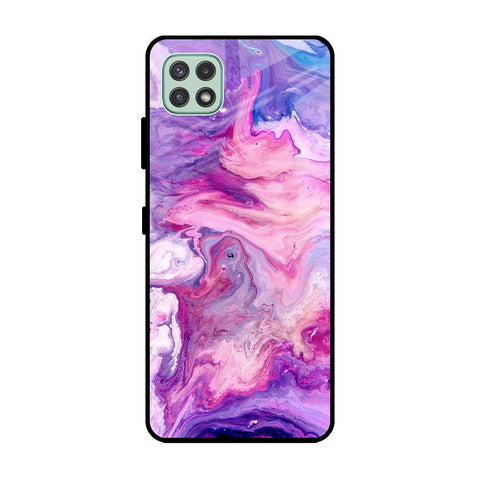 Cosmic Galaxy Samsung Galaxy A22 5G Glass Cases & Covers Online
