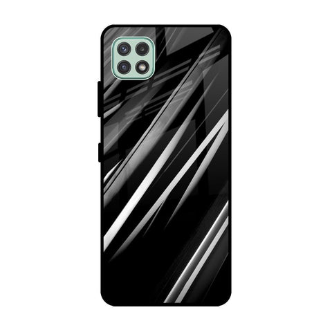 Black & Grey Gradient Samsung Galaxy A22 5G Glass Cases & Covers Online