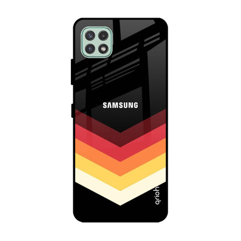 Abstract Arrow Pattern Samsung Galaxy A22 5G Glass Cases & Covers Online