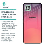 Sunset Orange Glass Case for Samsung Galaxy A22 5G