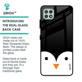 Cute Penguin Glass Case for Samsung Galaxy A22 5G