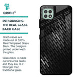 Dark Abstract Pattern Glass Case For Samsung Galaxy A22 5G