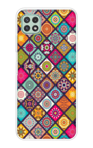 Multicolor Mandala Samsung Galaxy A22 5G Back Cover